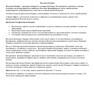 Фунгицид Квадрис 50 мл